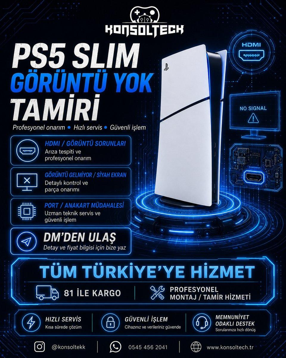 PS5 Slim tamiri